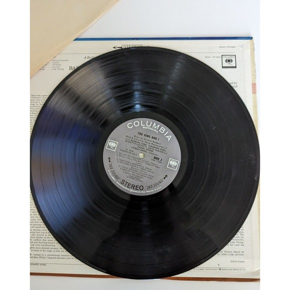 The King and I vinyl vintage Barbara Cook and Theodore Bikel - Picture 4 of 5